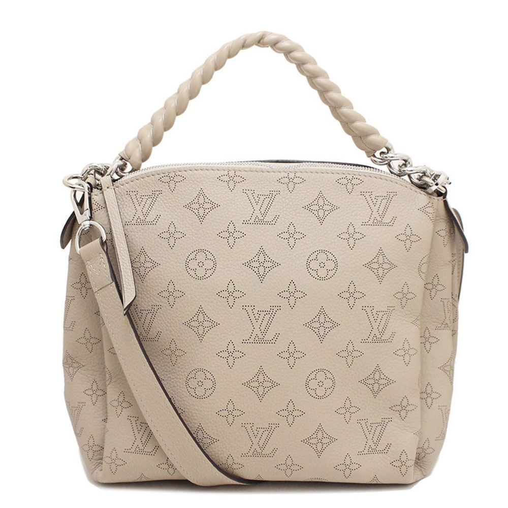 Louis Vuitton Babylon Chain BB Shoulder Bag Monogram Mahina Leather